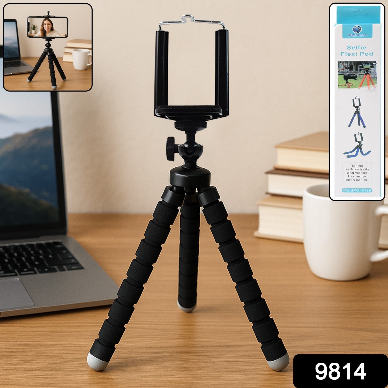 Premium Flexible Mini Tripod Stand Premium Flexible Mini Tripod Stand